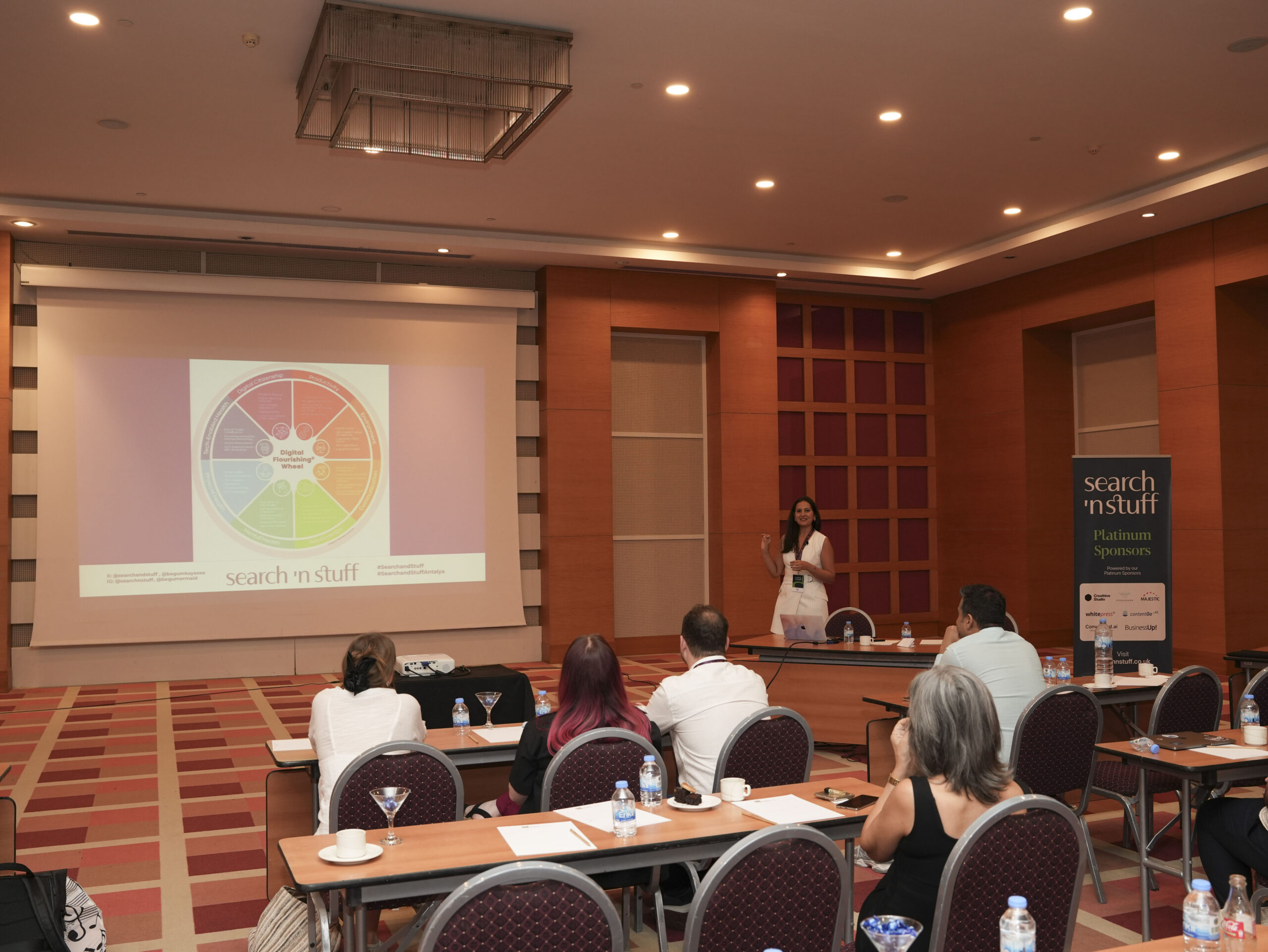 Begum and the participants engaging on the session about how mindfulness can sharpen ideation, enhance storytelling, and bring more authenticity to marketing work.